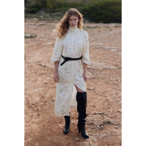 H&M �귣��� ��Ƽ�� ���� ������ �巹�� ũ���÷η� 1265584001 �����ӹ� L EUR L/P