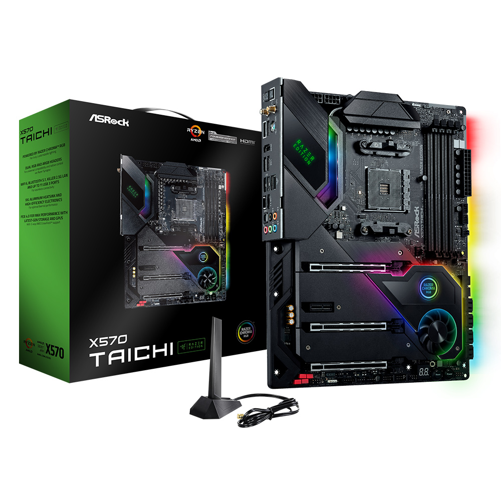 ASRock X570 Taichi Razer Edition 에즈윈