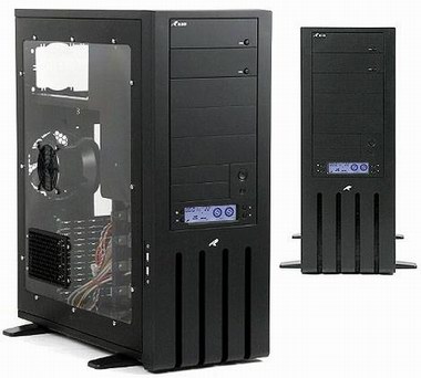 R820 Typhoon LCD 알루미늄 블랙 뉴섀시