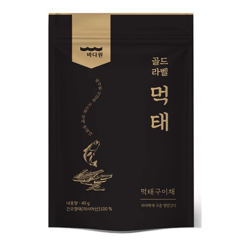 바다원 골드라벨 먹태구이 40g (3개)_이미지