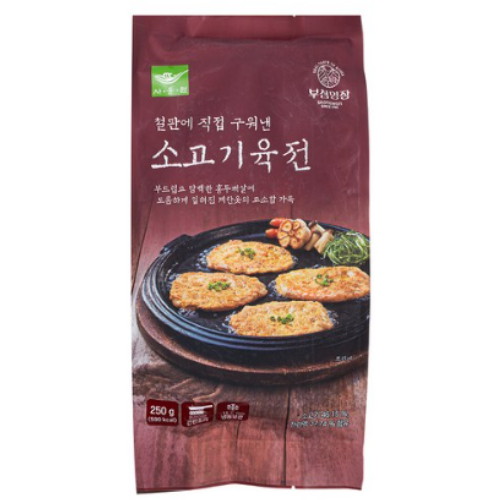 사옹원 부침명장 소고기육전 250g (4개)
