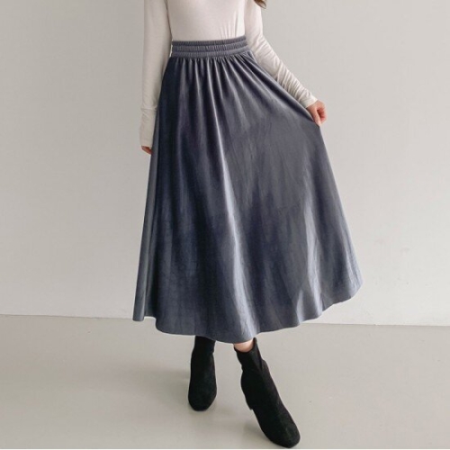 벨벳훌스커트FRS43182A