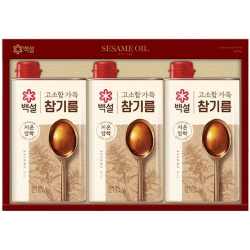백설 고소함가득 참기름 1호 (5개)