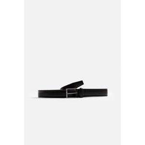 자라 남성 드레스 레더 벨트 블랙324388