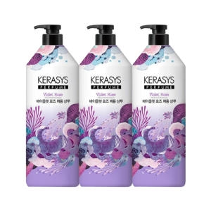 애경 케라시스 바이올렛 로즈 퍼퓸 샴푸 1000ml (3개)_이미지