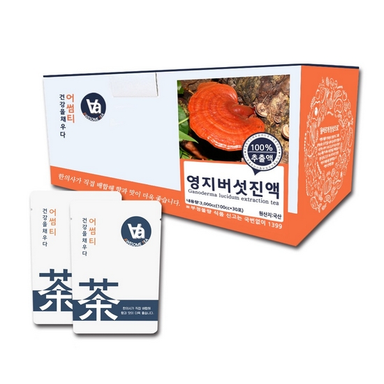 영지버섯진액 100ml 30포