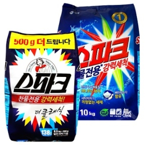 애경 스파크세제 5Kg 세탁세제 가루세제 슈퍼타이_이미지