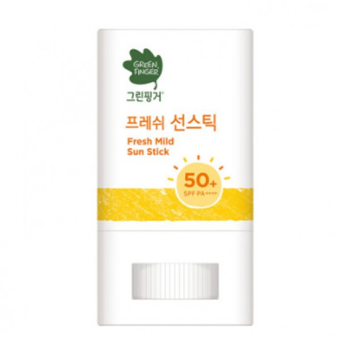 그린핑거 프레쉬 마일드 선스틱 (SPF50+) 15g (1개)_이미지