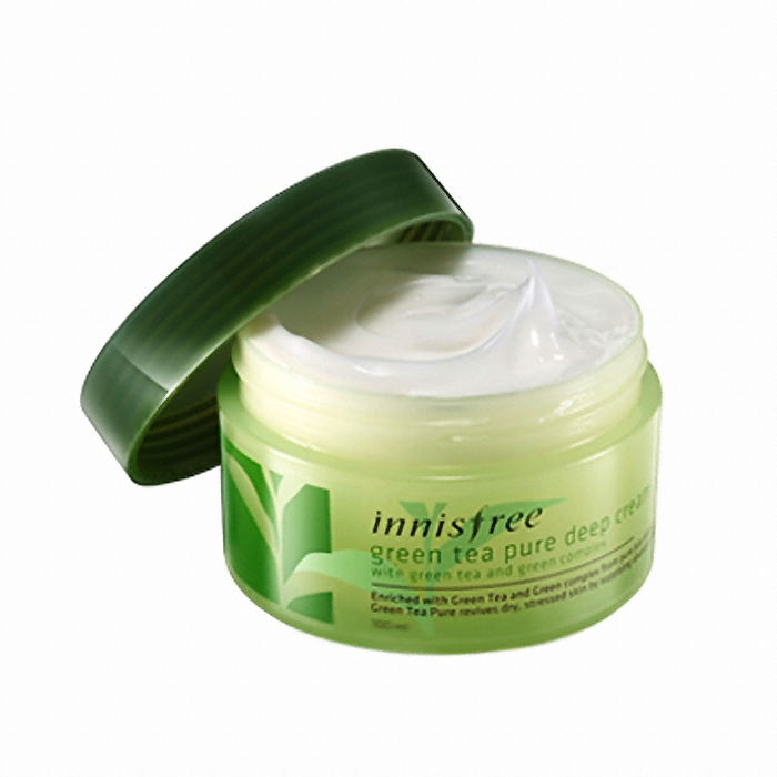 아모레퍼시픽 이니스프리 그린티 퓨어 딥 크림 (100ml)