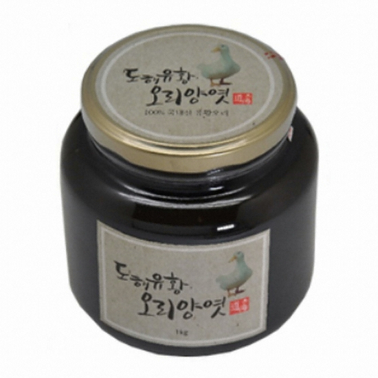 도해주식회사 도해 유황 오리양엿 1kg (1개)_이미지