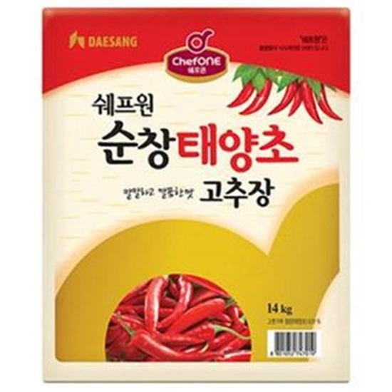 태양초 고추장 14kg