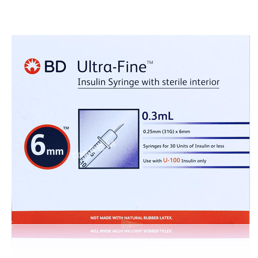 BD 울트라파인2 인슐린주사기 31G 6mm 0.3ml