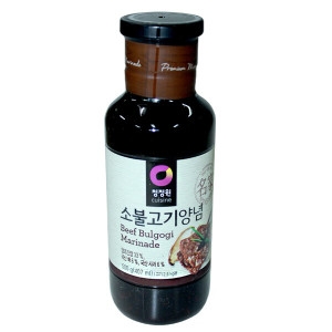청정원 명가 소불고기 양념 500g_이미지