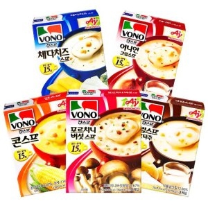 농심 보노 스프 3개입x4개 맛선택 콘 체다치즈 포르치니버섯