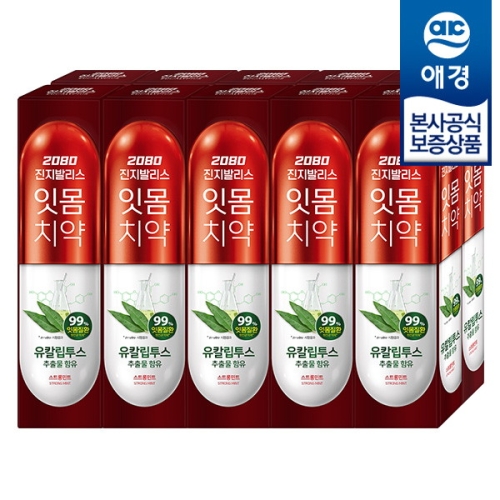 2080 진지발리스 유칼립투스 스트롱민트 150g (10개)_이미지