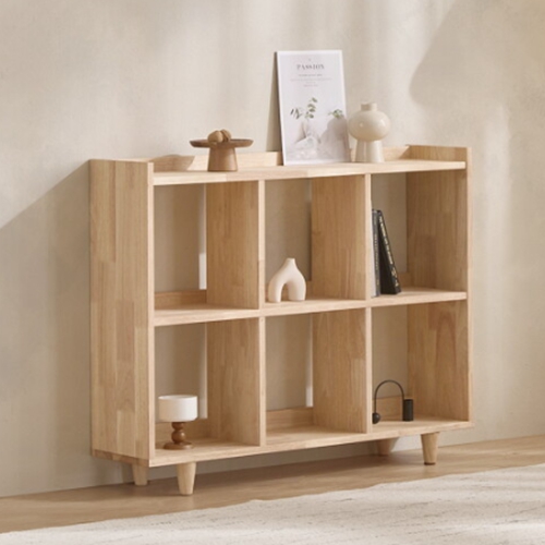 핀란디아 몬테 원목 2단 선반 책장 1000