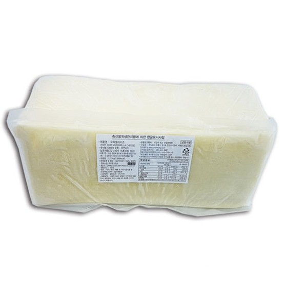 [불명] 레프리노 모짜렐라 블럭치즈 2.72kg (1개)_이미지