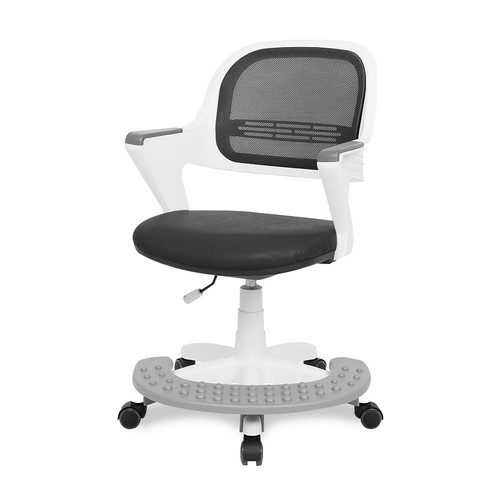 체어포커스 알라딘 화이트 바디 의자 AR365-WH (인조가죽좌판)_이미지