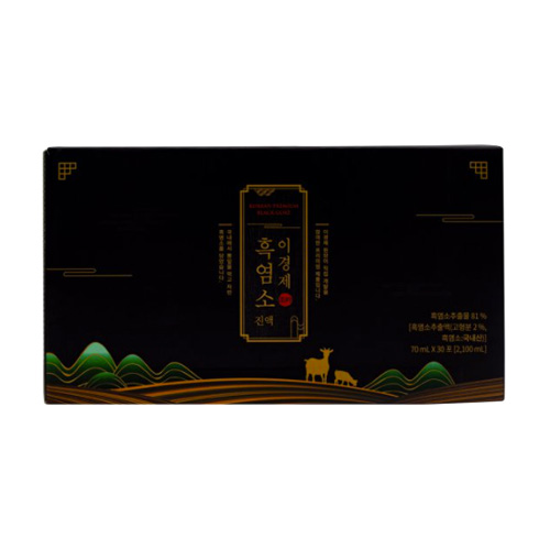 새롬한방제약 래오 이경제 흑염소진액 70ml 30포 (1개)_이미지