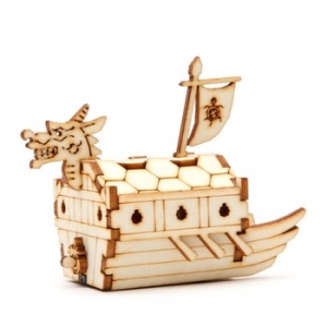 나무 모형 조립 키트 달려라 아기 거북선 YM861-1