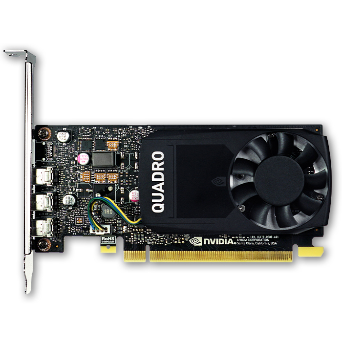 NVIDIA 쿼드로 P400 MDP to DP D5 2GB
