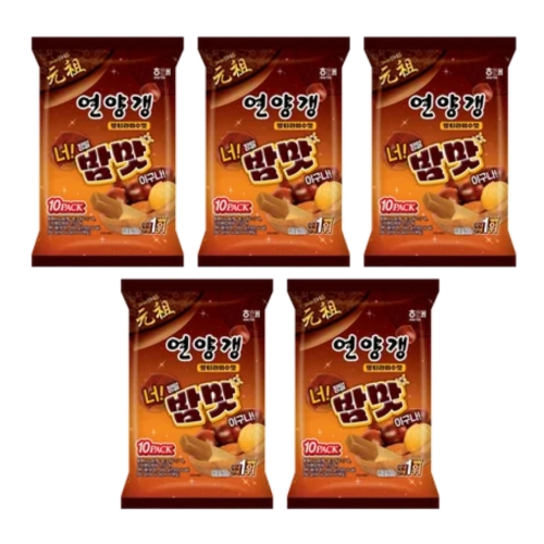 해태제과 연양갱 밤 티라미수맛 500g (5개)_이미지