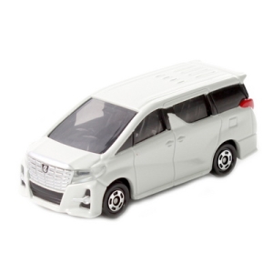 토미카 토 도요타 알파드 화이트 미니카 다이캐스트-토미