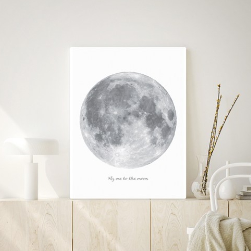 오홀리브 보름달 기본다리 접이식 액자테이블 (60x40cm)_이미지