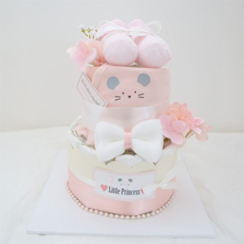 베이비부케 핑크 마이티 2단