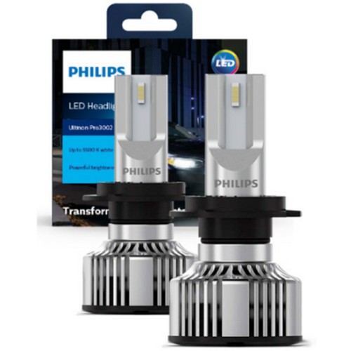 필립스 얼티논 프로 3002 LED 전조등 (H7)