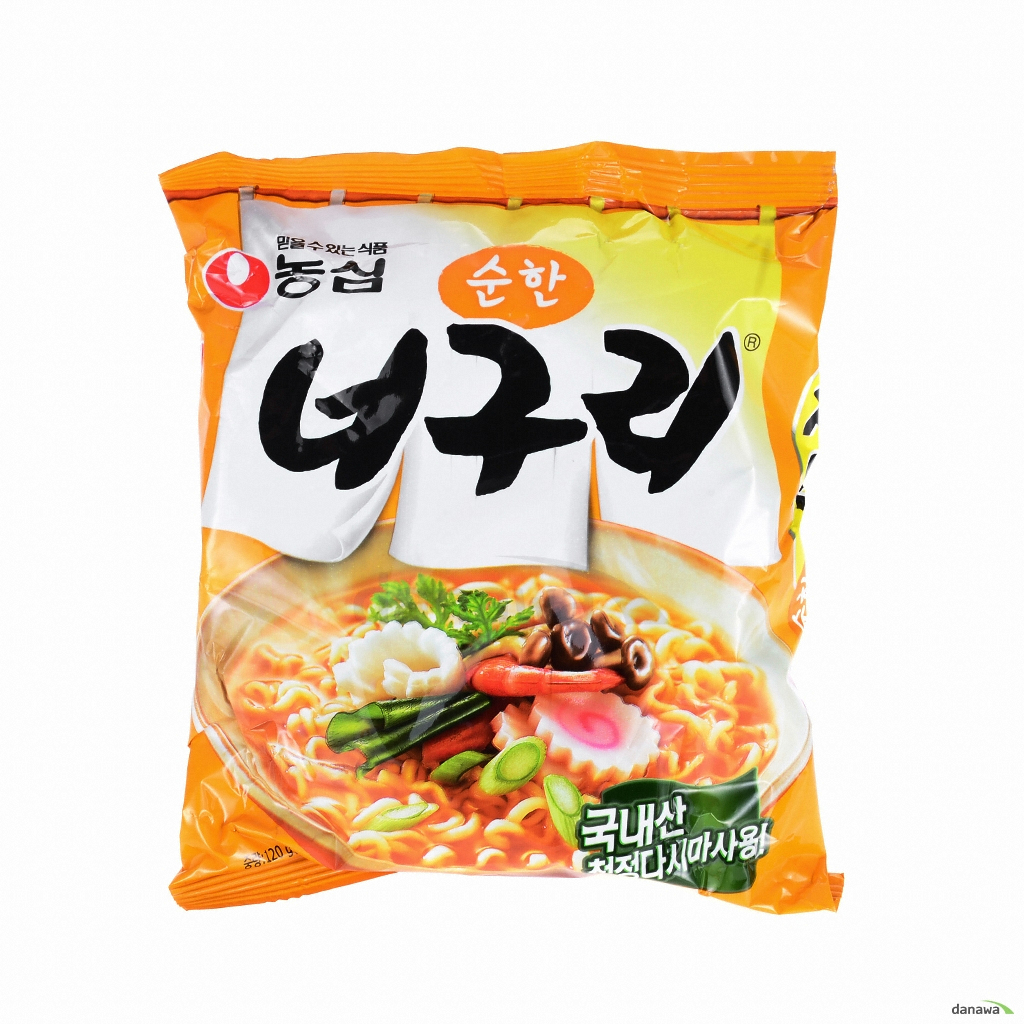 농심 너구리 순한맛 120g [1개]