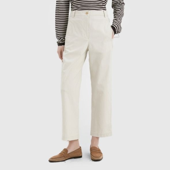 DKNY 캐주얼 코튼 팬츠 아이보리 DW2G1WPC101LIV_이미지