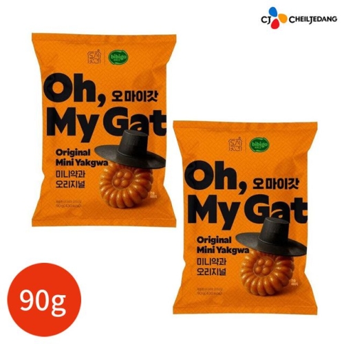 CJ제일제당 비비고 오마이갓 미니약과 오리지널 90g (12개)_이미지