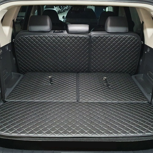 다온굿즈  아이빌 가죽 4D 입체퀄팅 트렁크매트 기아 셀토스 전용 (바닥면+등받이)