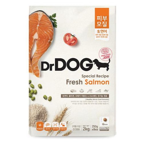 유기농 피부모질 사료 2kg