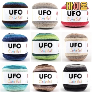 대용량 UFO 케이크볼 털실 뜨개질 코바늘 손뜨개실_이미지