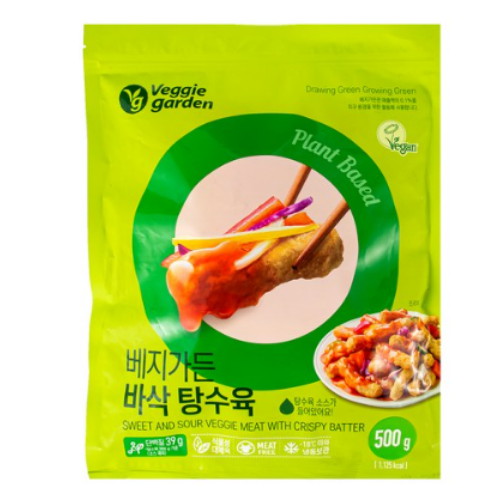 베지가든 바삭 탕수육 500g (1개)_이미지