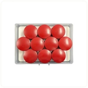 초강력 칼라원형자석 대 32mm 빨강 20개입 1 WFB24CE
