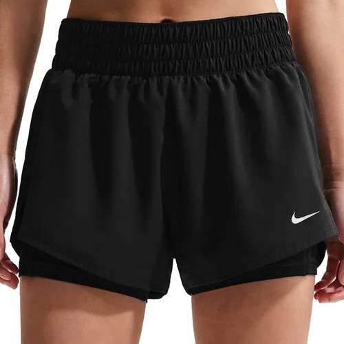 나이키 드라이 핏 원 미드라이즈 3인치 투인원 쇼츠 DX6013-013 (공식판매처)_이미지