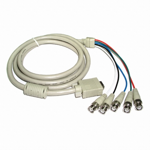 ����Ʈ�� COMS RGB(D-SUB) to 5�� BNC ���̺�