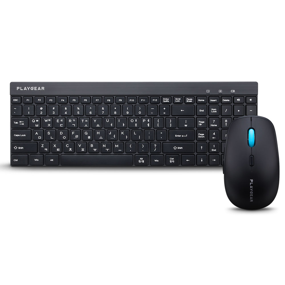 포트리스 플레이기어 PK106 silent 무선 키보드 마우스 세트