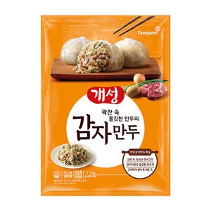 동원F&B 개성 감자만두 1.2kg (6개)_이미지