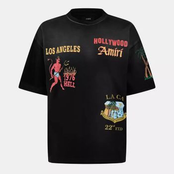 ���� ���������� Ƽ���� ���� Mens Sinners Oversized T-Shirt Black 59049403 145679848