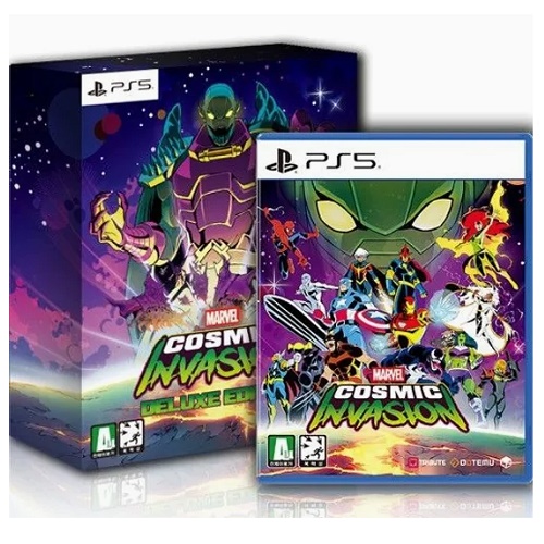 마블 코스믹 인베이전 디럭스 에디션 한글판 PS5, 패키지디스크_이미지