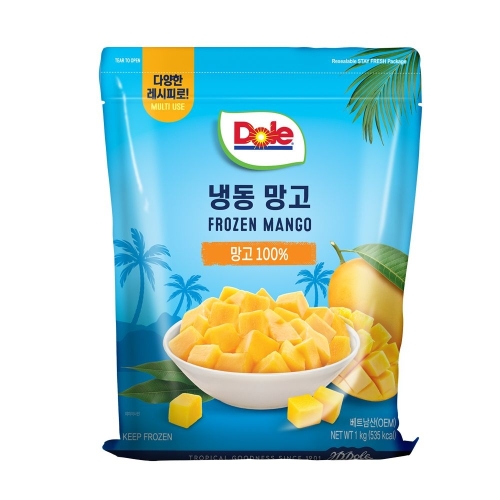돌(Dole) Dole 냉동 망고 다이스 1kg_이미지