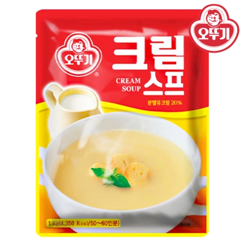 오뚜기 크림 스프 1kg (3개)_이미지