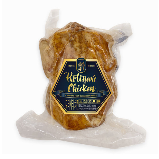 에쓰푸드 존쿡 델리미트 로티세리 치킨 750g (1개)