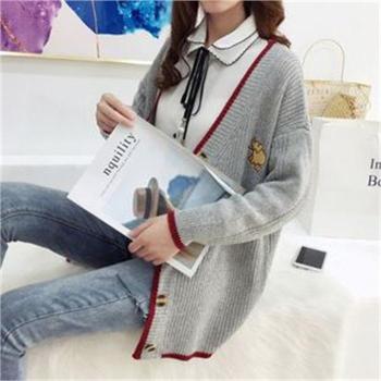 오노마 ONM 여성 니트 가디건 코디 꾸안꾸 여대생패션 S8054933