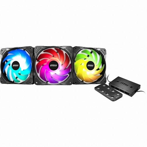 MSI 레인보우 미스틱 120 ARGB (컨트롤러/3팩)_이미지