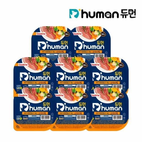  듀먼 오리&채소 오리지널 50g [8개]